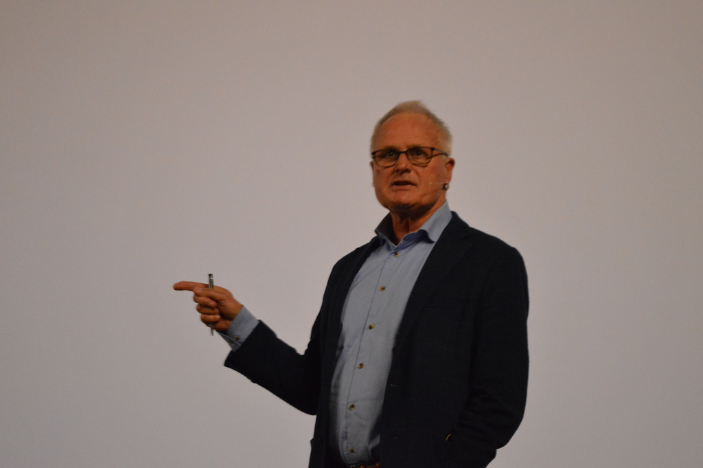 Foppe de Haan aanwezig op wiskundecongres.