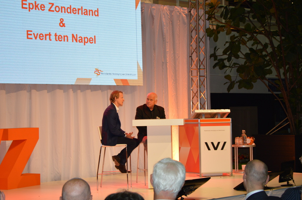 Epke Zonderland hoofdspreker bij jubileumcongres in de zorg.