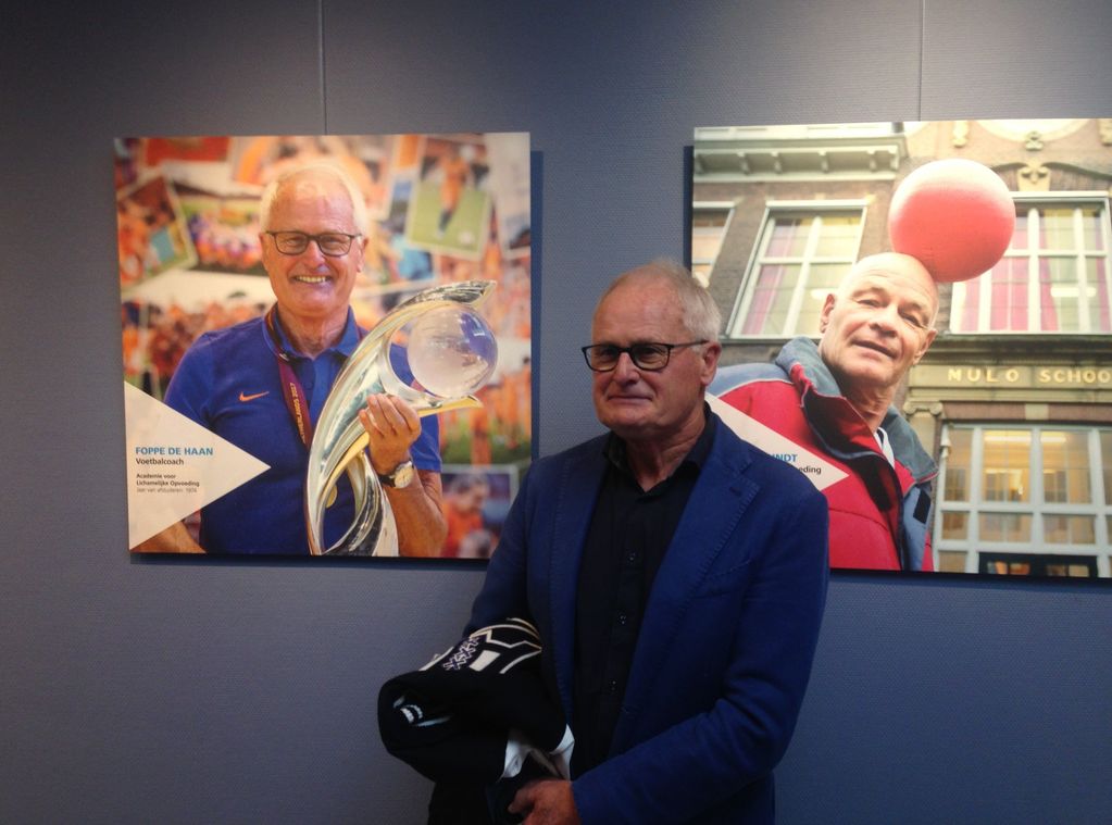 Portret Foppe in eregalerij.
